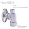 Hausen 1/2 in. Nominal Compression Inlet x 3/8 in. O.D. Compression Outlet Multi-Turn Straight Valve, 10PK HA-SS108-10 - alternate 3